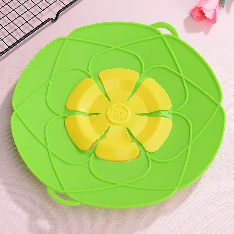 Экологичная силиконовая крышка для кастрюль многофункциональный кухонный