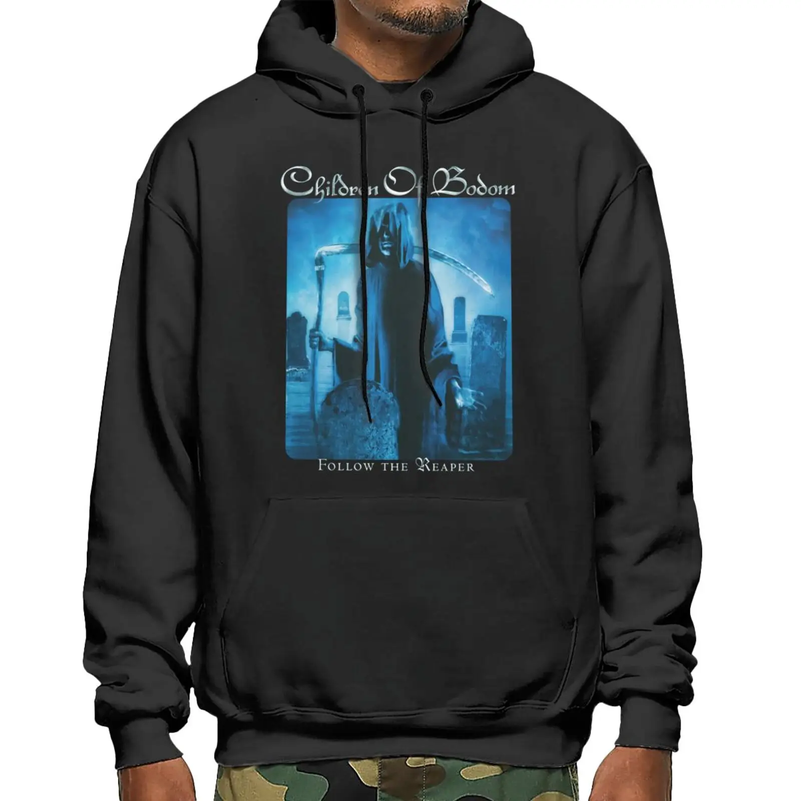 

Of Bodom Follow The Reaper Hoodies Jackets Male Clothes Hoodie With Zipper Men's Oversize Hoodie Oversize Women Hooded Sweater