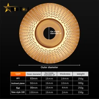 round grinding wheel for woodworking sharpening angle grinder polishing wheel angle grinder tea tray file wood file hand tools