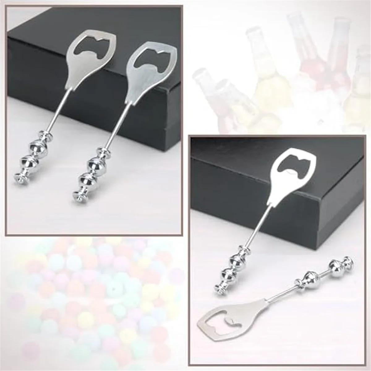 20 шт. открывалка для пива пивных бутылок декоративная из бисера сделай сам