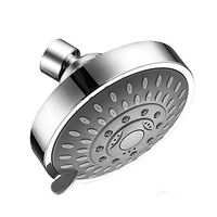 shower head high pressure 5 settings showerhead with adjustable swivel ball joint