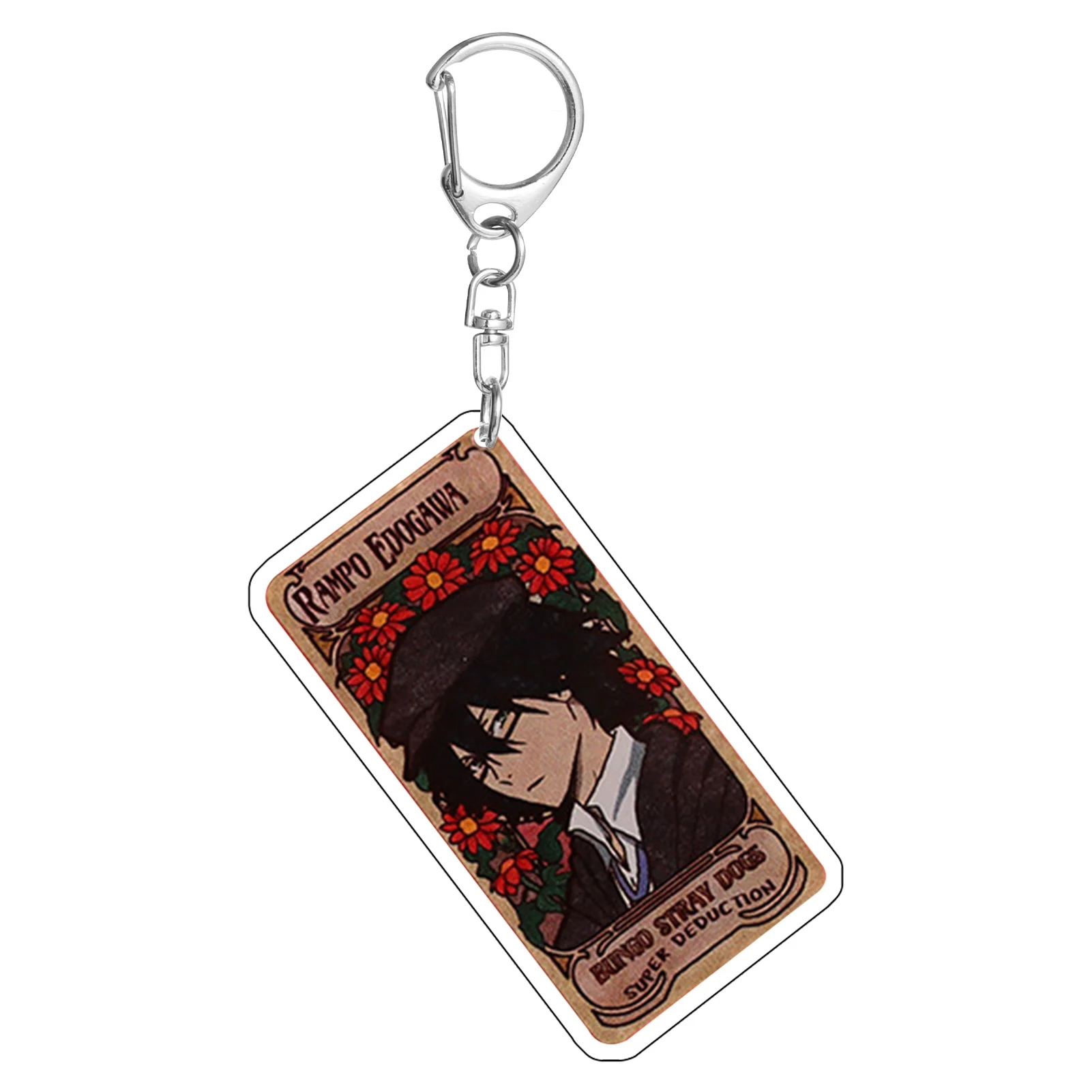 Брелок для ключей из аниме дакимакура акриловый мини-брелок с изображением