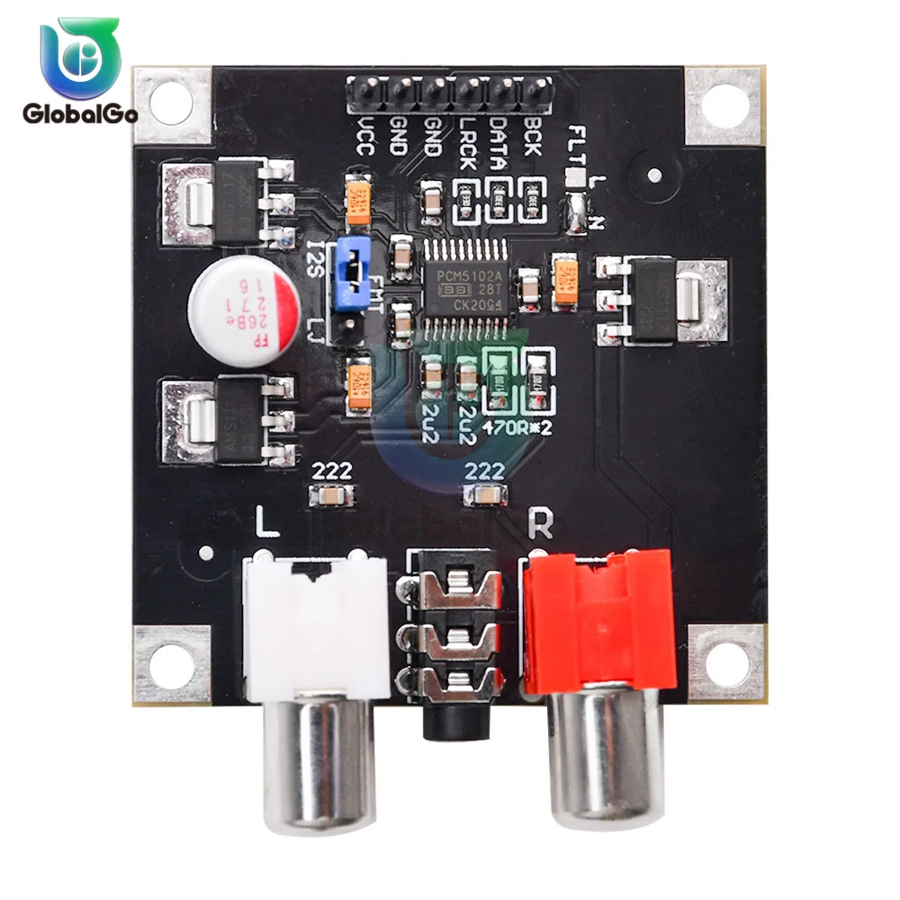 PCM5102 DAC декодер I2S плеер сборная доска 32 бит 384K Beyond ES9023 PCM1794 для Raspberry Pi PCM5102 DAC декодер I2S плеер сборная доска 32 бит 384K Beyond ES9023 PCM1794 для Raspberry Pi