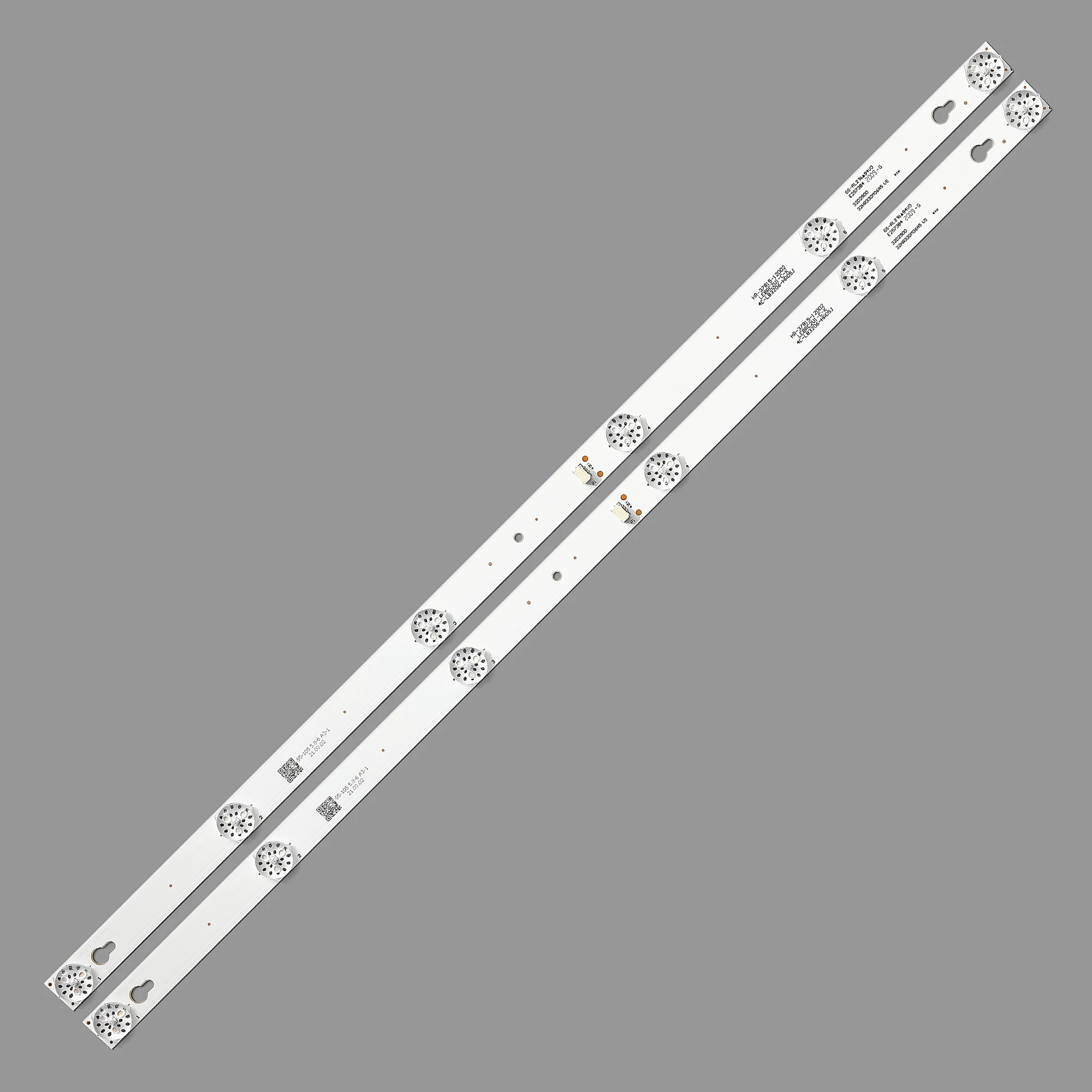 

2pcs/Lot 100%new 32inch LCD TV backlight strip for TCL L32P1A L32F3301B 32D2900 32HR330M06A8V1 4C-LB3206 6led each lamp 6v 56CM