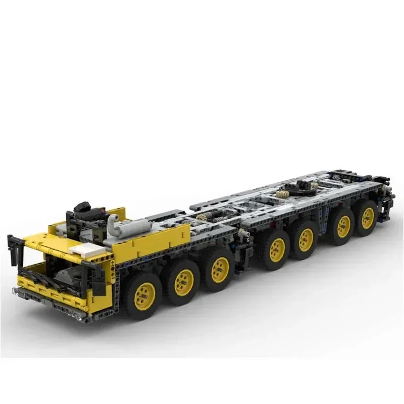 MOC- 163993 Новый 7-осевой мобильный кран RCElectric GMK7550 сращивание и сборка строительных
