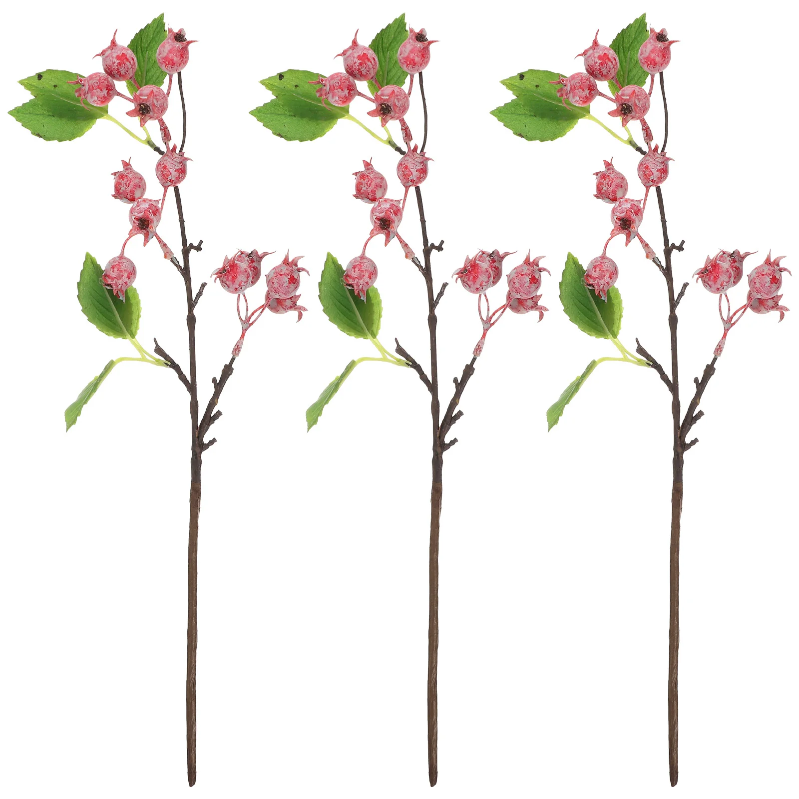 

Berry Artificial Picks Fake Floral Stems Branch Holly Christmas Flower Decor Red Berries Fern Ornament Persian Brancheswreath