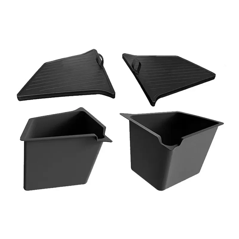 

Задний багажник-органайзер для Tesla Model Y, водонепроницаемый левый и правый ящик для хранения, аксессуары для салона автомобиля