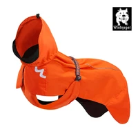 winhyepet dog back clip harness outdoor travel coat waterproof cloth warm 3m reflective material pet jacket hoodies pet clothes