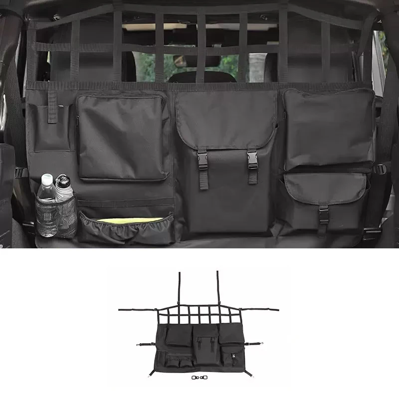 

Для Baic BJ40 Ickx K2 2021-2022 Tailbox Top Crossbar сумка для хранения в рулоне клетка сумка для хранения автомобильные аксессуары для транспортных средств