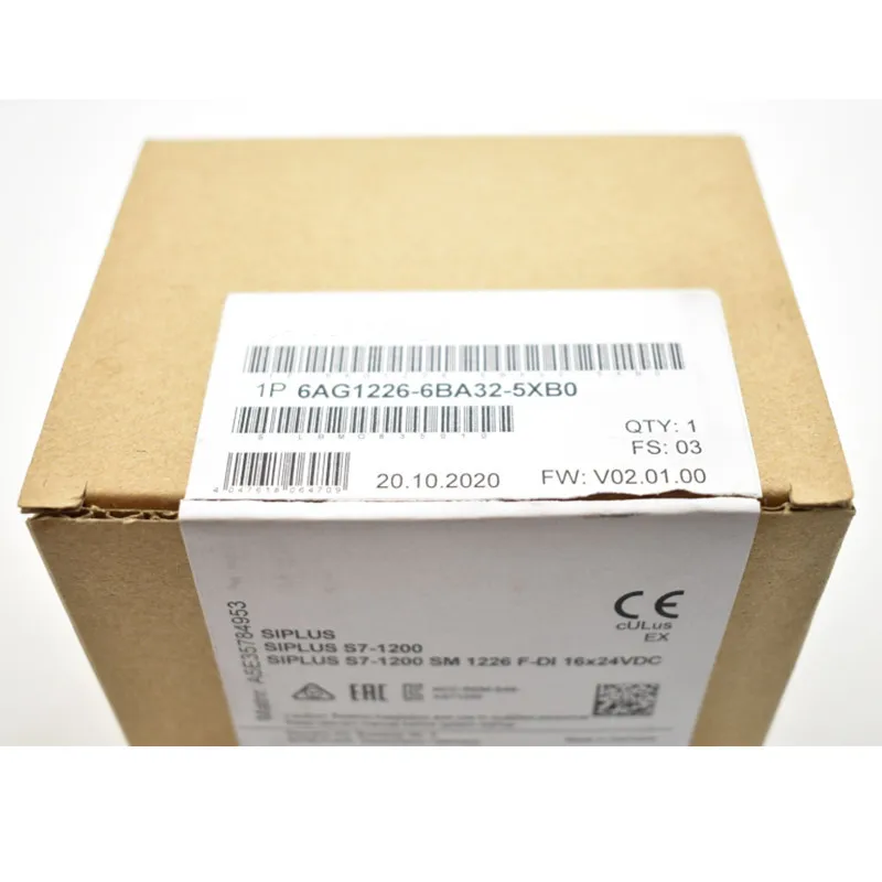 В наличии SIPLUS S7-1200 входной выходной модуль 6AG1226-6BA32-5XB0 6ES7226-6DA32-0XB0 6AG1226-6DA32-5XB0