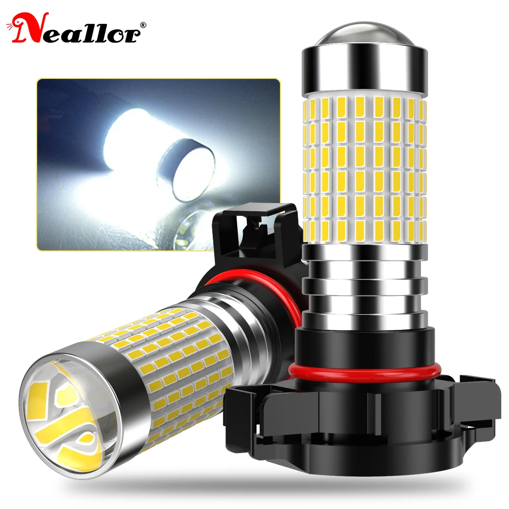 2 шт., Автомобильные противотуманные фары, 9005 лм, 100 Вт, 6000 К