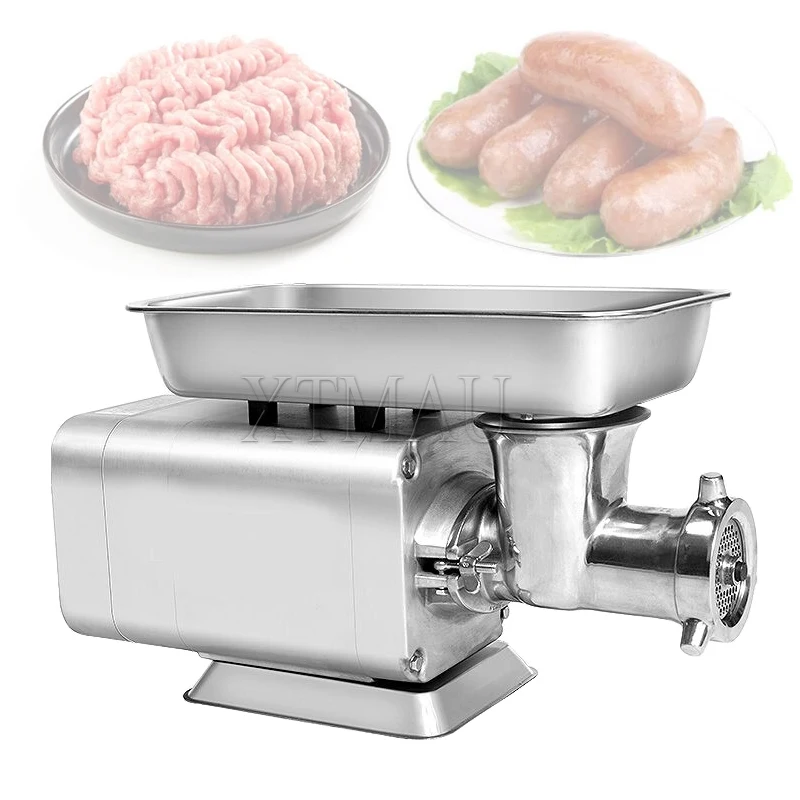 

Коммерческая Мясорубка, многофункциональная бытовая электрическая машина для измельчения мяса, устройство для приготовления колбасы, 1100 Вт