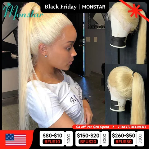 Парик со светлыми натуральными волосами - изображение