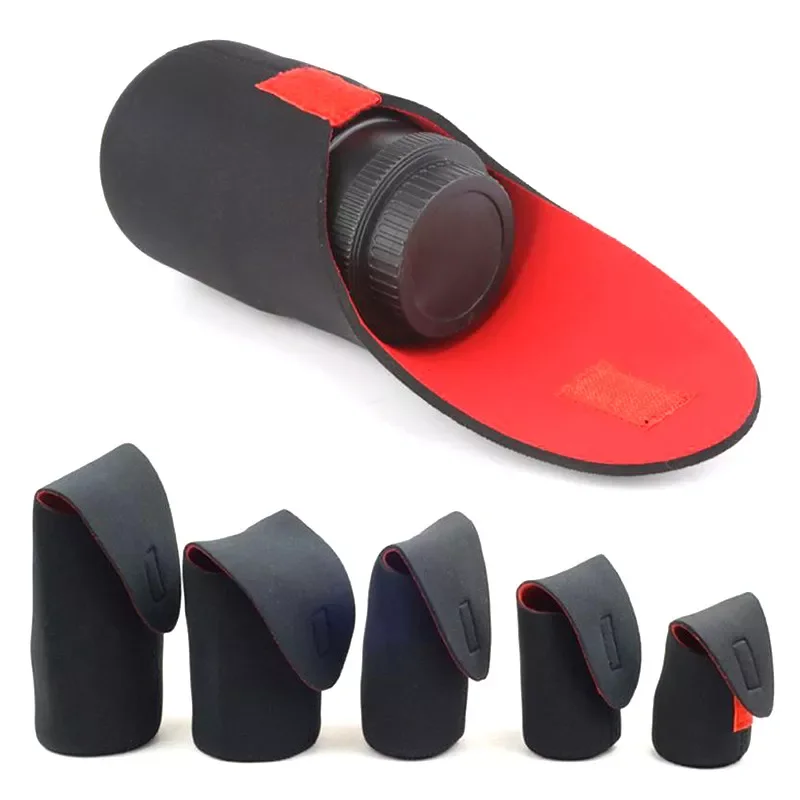 

Camera Lens Bag Waterproof Camera Lens Pouch Bag Case M L XL XXL for Canon DSLR Camera Lens Bag