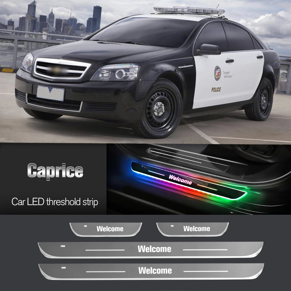 Автомобильный порог для Chevrolet Caprice 2011-2016 2012 2014 2015 индивидуальный логотип