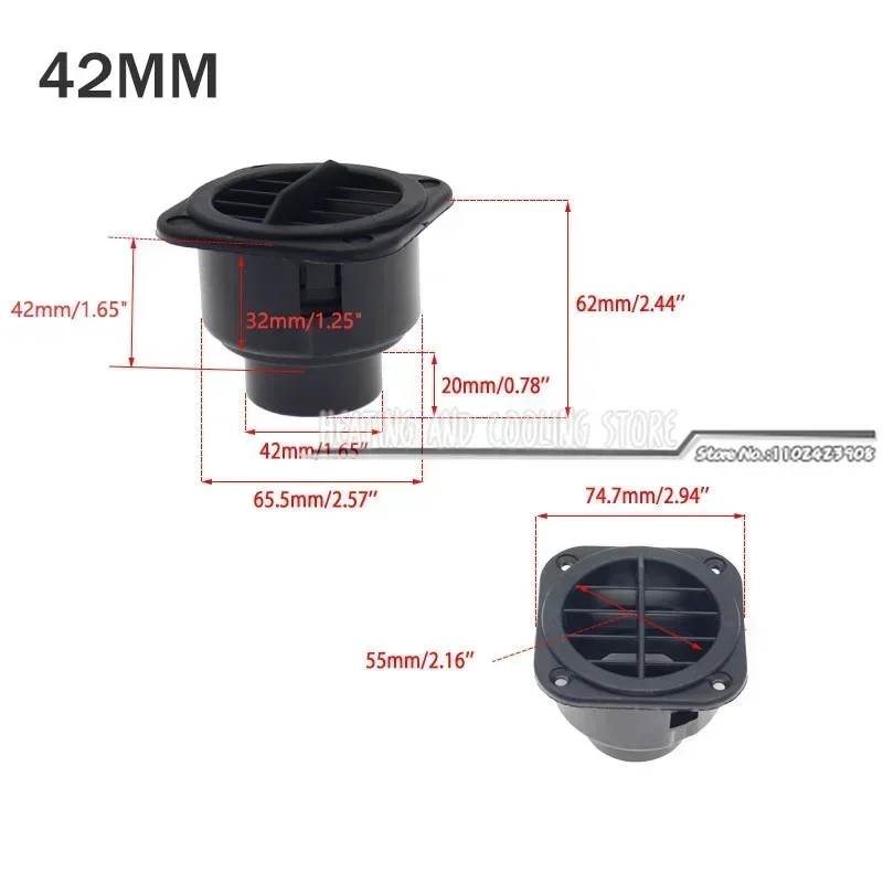 

42 мм/60 мм/75 мм/90 мм воздуховоды T Y L шт. коленчатая труба для Webasto дизельного стояночного обогревателя, выпускной разъем, столярный элемент