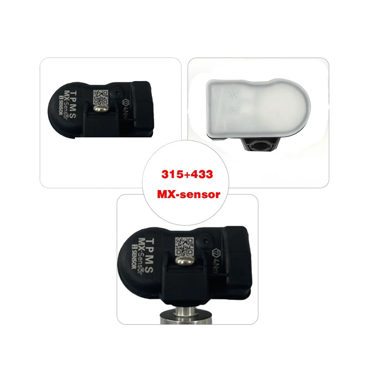 Программируемый датчик MX 4 шт. 315 МГц + 433 универсальная система контроля давления