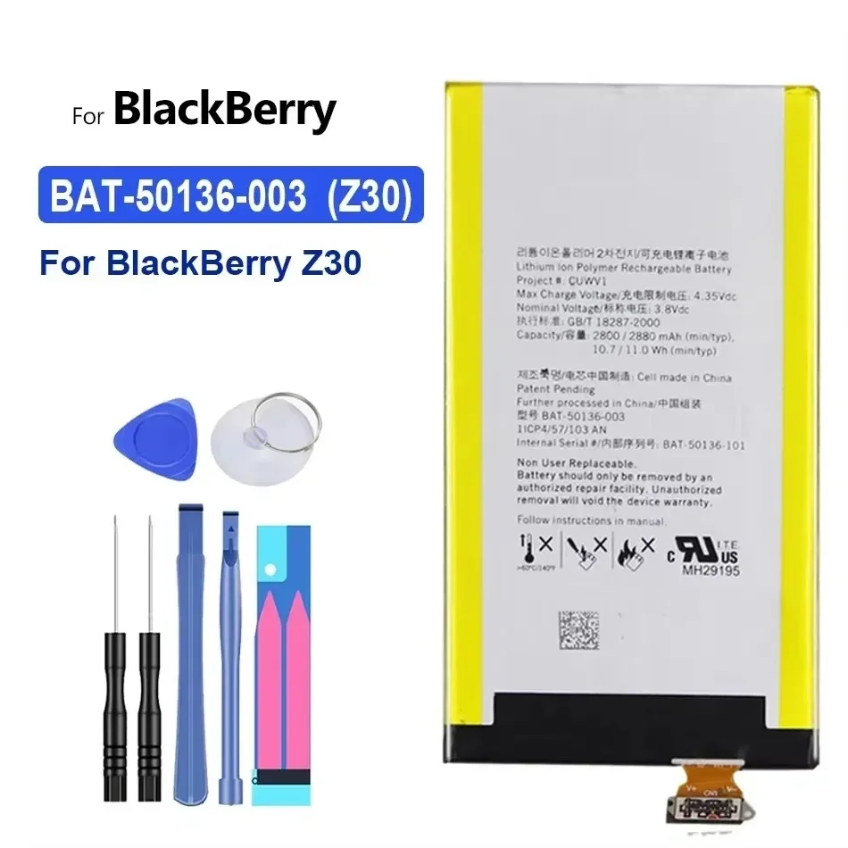 Аккумулятор BAT-50136-003 2880 мАч для BlackBerry Z30