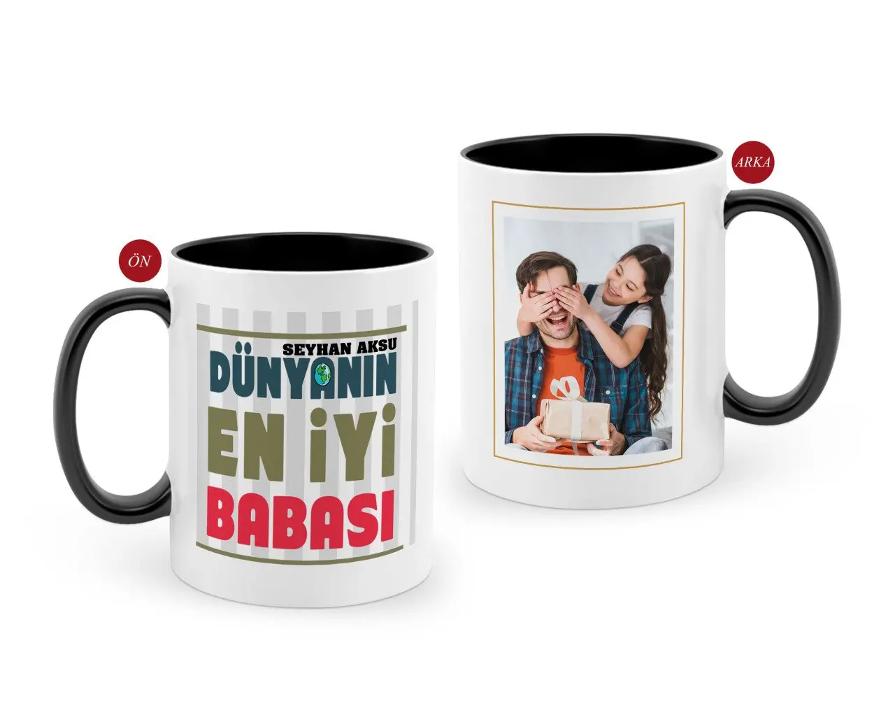 

Персонализированные Fathers Day Gift», «фото черный, белый цвет кружка Bardak-45