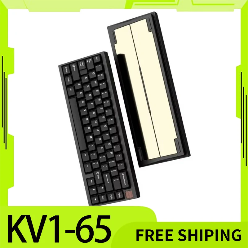 Комплект клавиатуры GDK Lab Kv1-65 комплект трехрежимной беспроводной алюминиевый