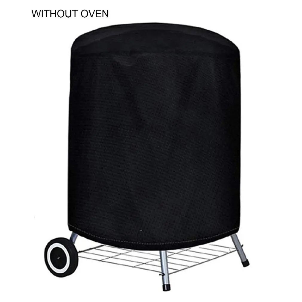 

Round Bbq Cover Outdoor Fire Pit Cover Waterproof Cover Oven Hood Circular Oven Hood For Charcoal Baking