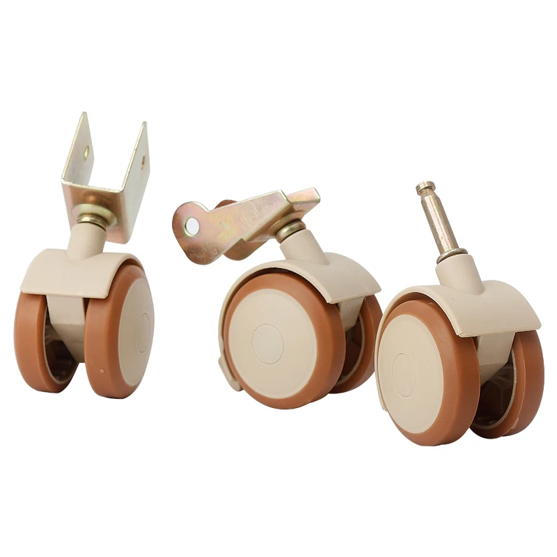 

Ролики для детской кроватки, флип-колеса, Детские аксессуары для кровати, универсальные колеса, тормозные пластины, бесшумные колеса и колеса