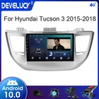 Автомагнитола 2DIN, мультимедийный видеоплеер на Android 10 для Hyundai Tucson IX35 3, 2015, 2016, 2017, 2018, GPS-навигация, стерео Carplay