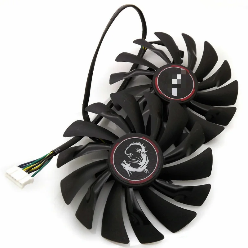 Для MSI GTX 1080/1070/1060 RX 580/570 ARMOR GAMING PowerLogic Вентиляторы PLD10010S12HH 12 В