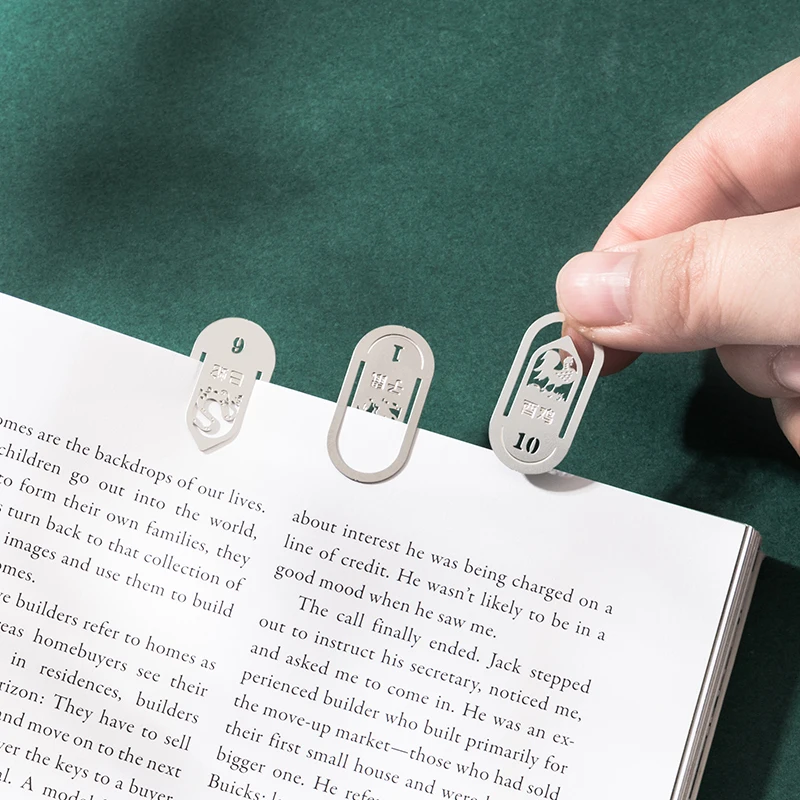 24 шт. Китайский Зодиак Классический китайский стиль студенческий металлический