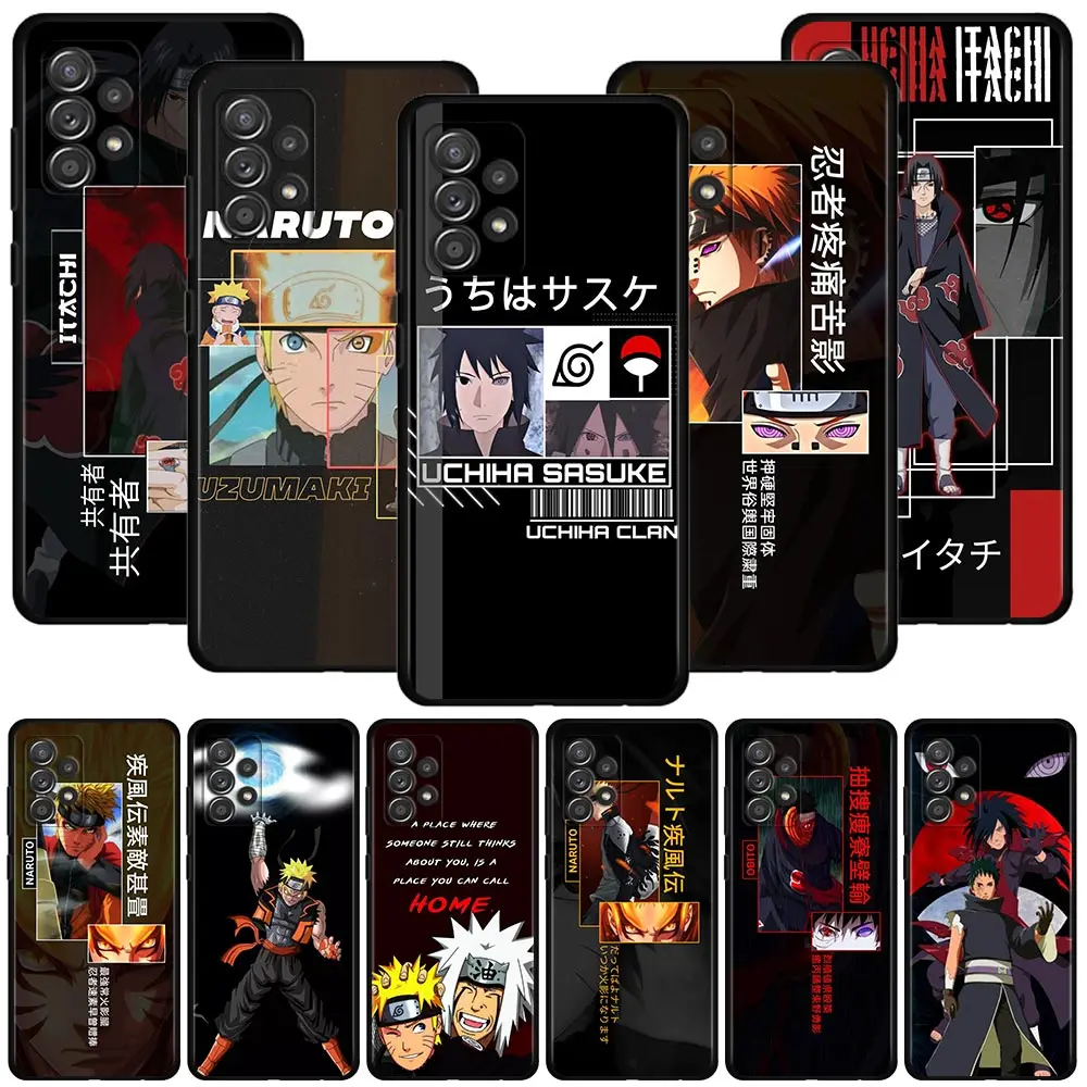 

Naruto Akatsuki Kakashi Comic Phone Case For Samsung Galaxy A51 A12 A52 A32 A21s A71 A31 A02s A72 A41 A52s A02 Silicon Bumper