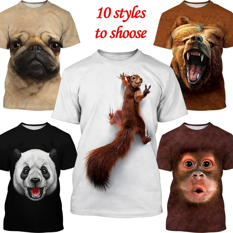 

Funny Shirt 3d T Shirts Summer Casual Short Sleeves Realistic Visual Tops