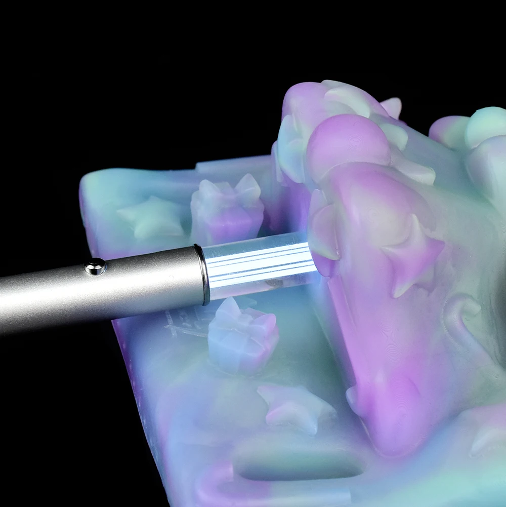 LICKER Strap On светящаяся вибрирующая секс-шлифовальная игрушка для женщин прелюдия