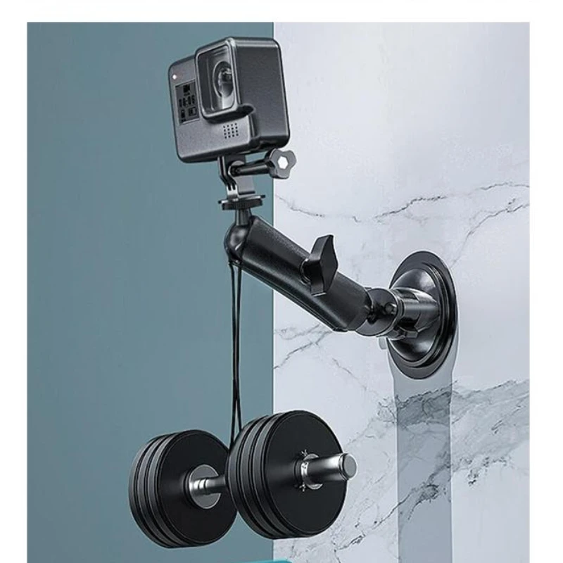 

Camera Suction Cup Mount Holder Powerful Suction Cup Windscreen Window Dashboard Holder Aluminum Alloy Camera Car Mount-031