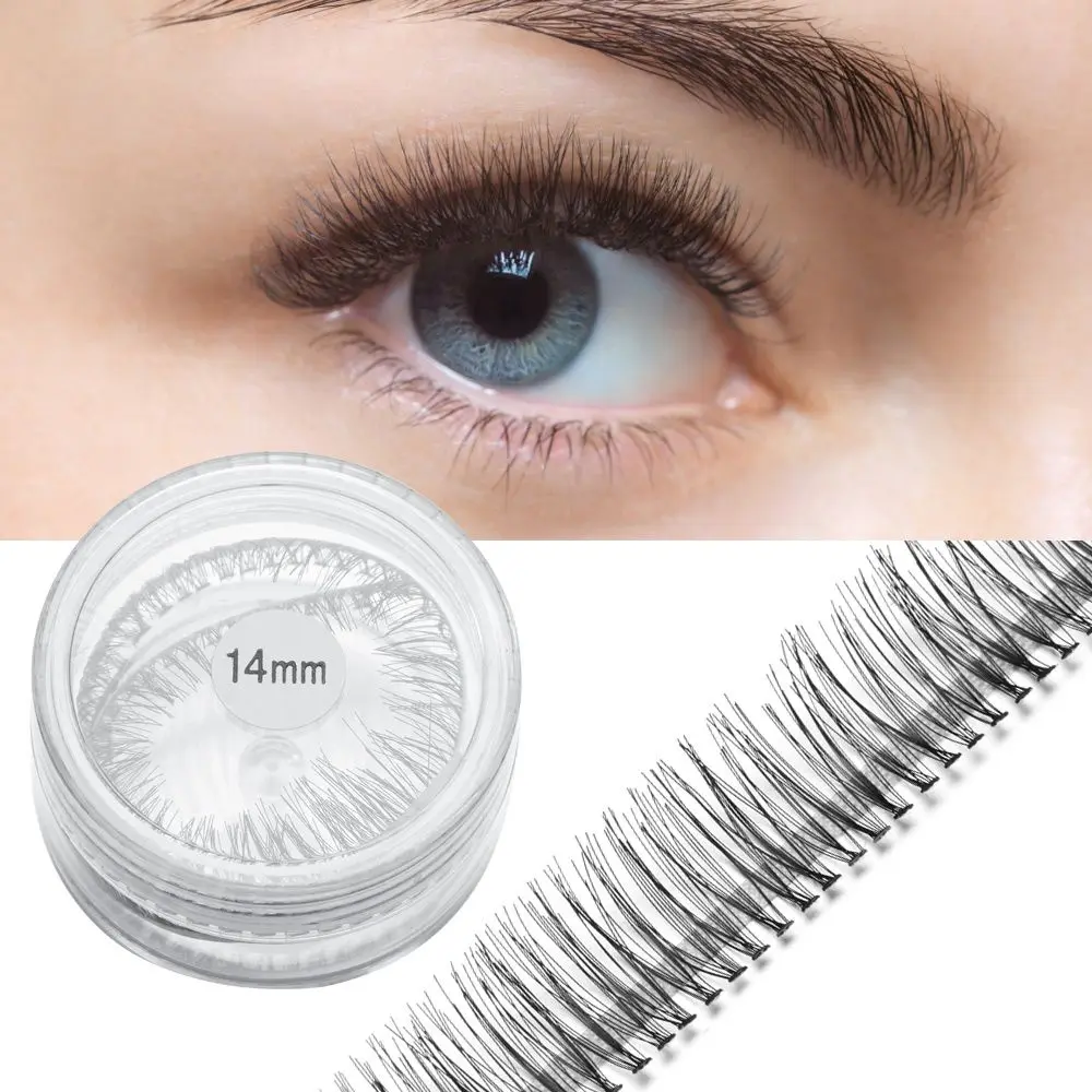 

No Technicuqe Needed Salon &Home Use Natural Long Cluster Eyelash Extension DIY Self-grafting Individual Eyelashes