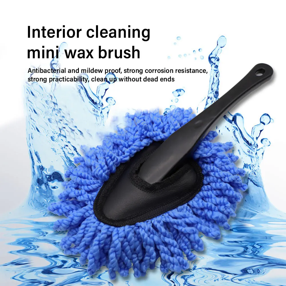 

Car Duster Practical Interior Exterior Tools Scratch Free Dashboard Polishing Soft Microfiber Professional Universal Detailing