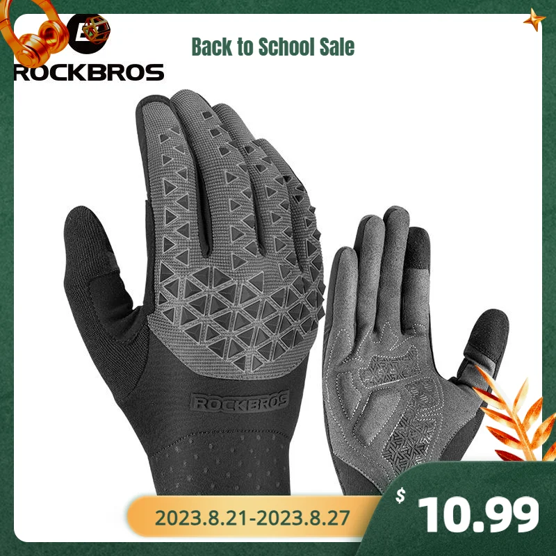 

Велосипедные перчатки ROCKBROS, длинные перчатки для горных велосипедов, удобное оборудование для велоспорта