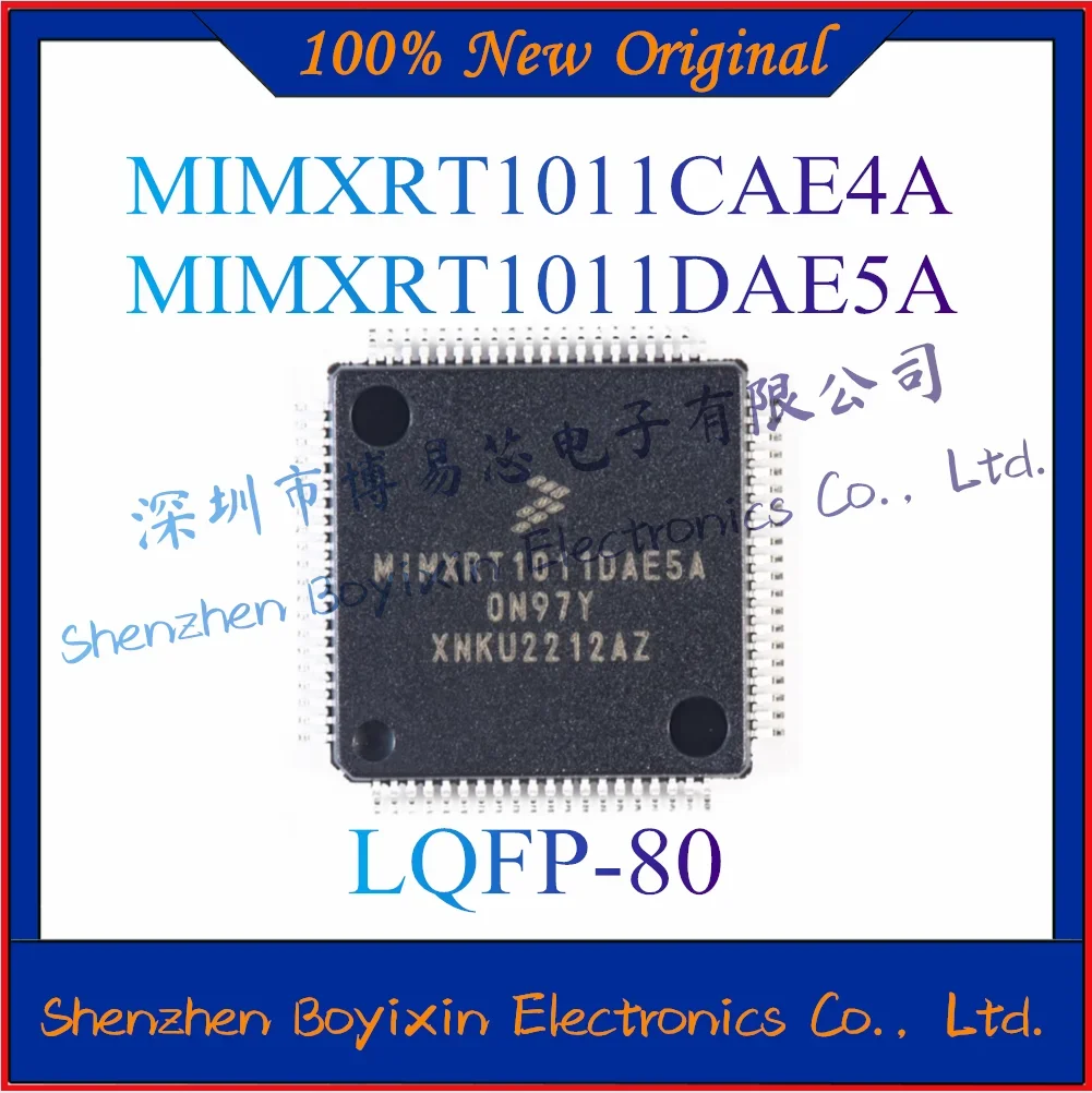 НОВЫЙ MIMXRT1011CAE4A MIMXRT1011DAE5A Оригинальный пакет продуктов LQFP-80