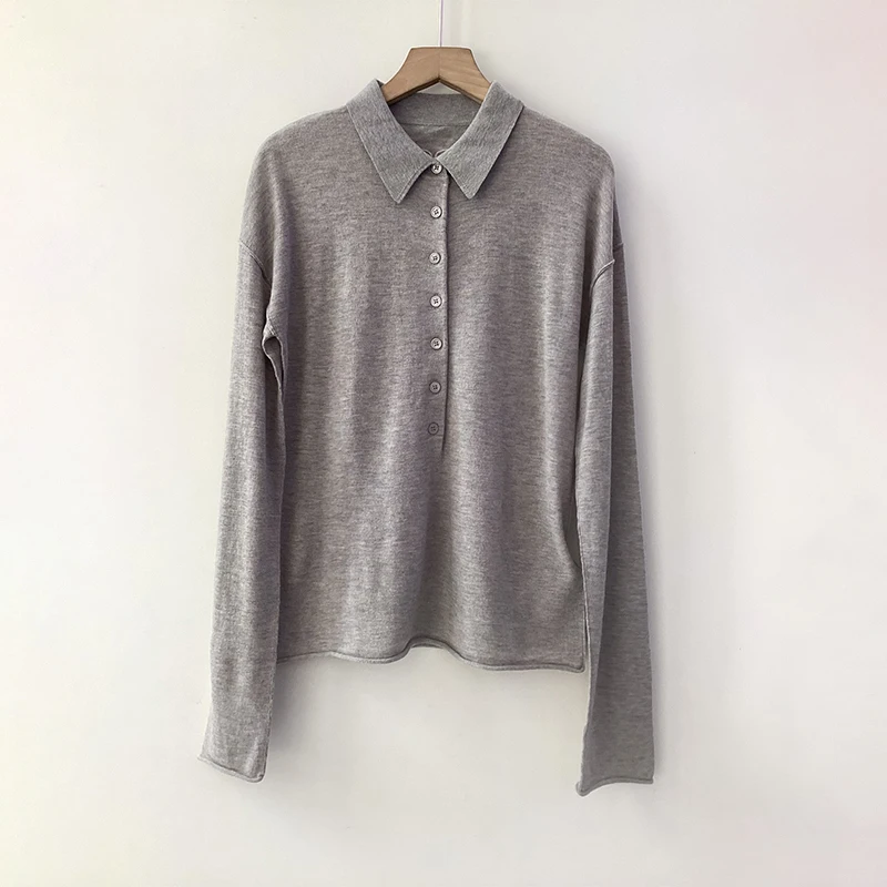 Zadig кашемировый свитер женский трикотаж на пуговицах с длинными рукавами