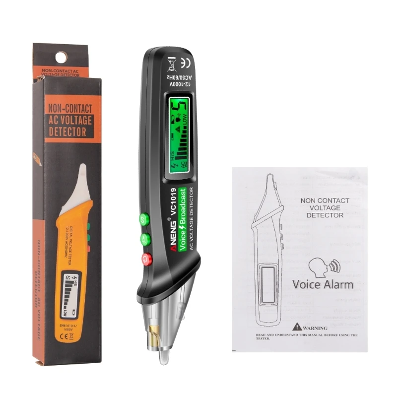 

Meter Induction Probe-Pen Detectors Tester Pen Current Electrician Tool