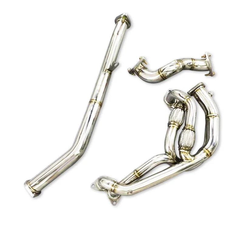 

Head Section High flow Pipes Exhaust Pipes branch downpipe Exhaust Pipe with catalyst for Toyota GT86/FT86/86 2.0 2012-2019