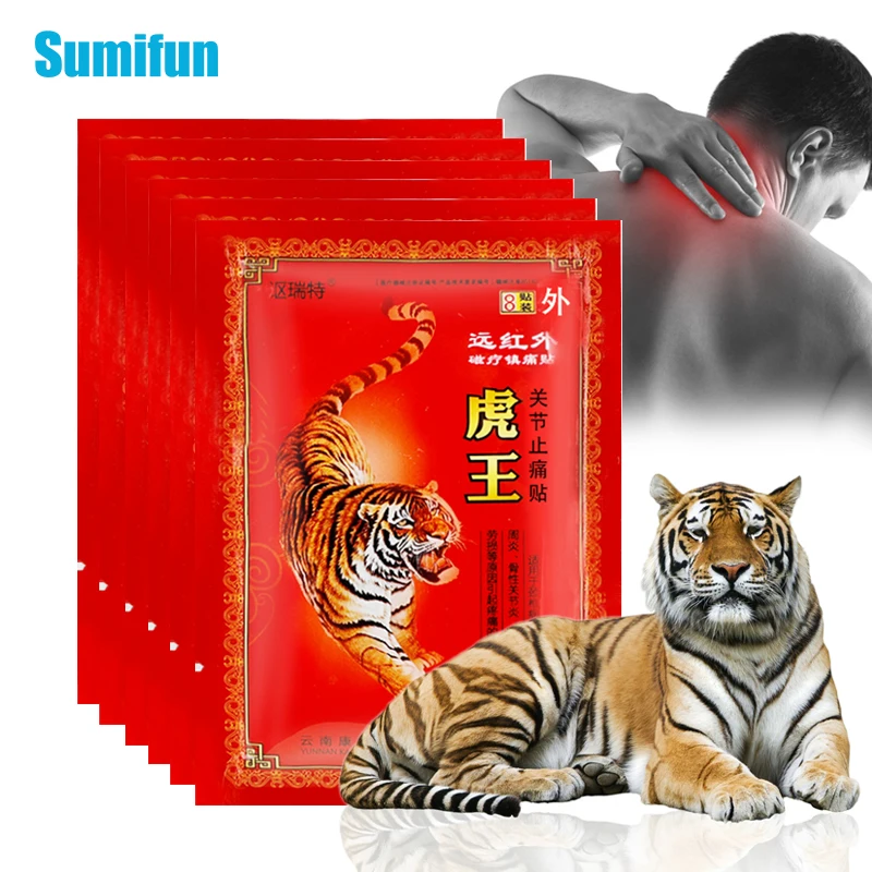 

8/24/48pcs Tiger Balm Pain Relief Patch Treat Rheumatoid Arthritis Cervical Lumbar Spine Joint Sprain Plaster Painkiller Sticker