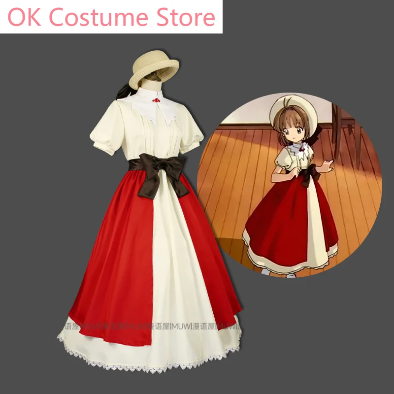 Cardcaptor Sakura Kinomoto платье с Сакурой костюм для косплея последнего суждения