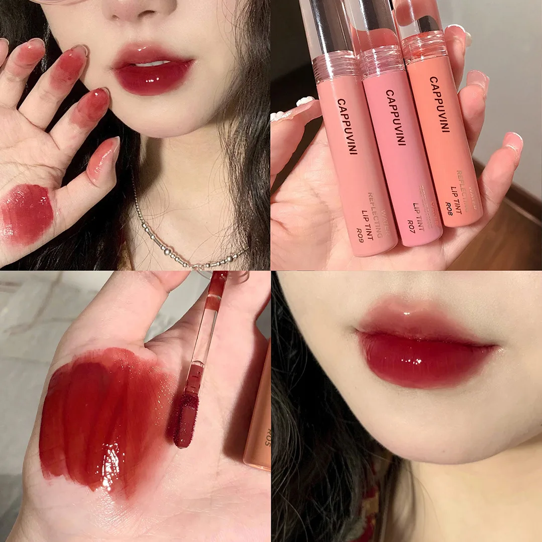 

Sdotter Velvet Matte Lipsticks Waterproof Long Lasting Red Lip Tint Pen Makeup Lipgloss Mirror Lip Glaze Moisturizing Lip Gloss