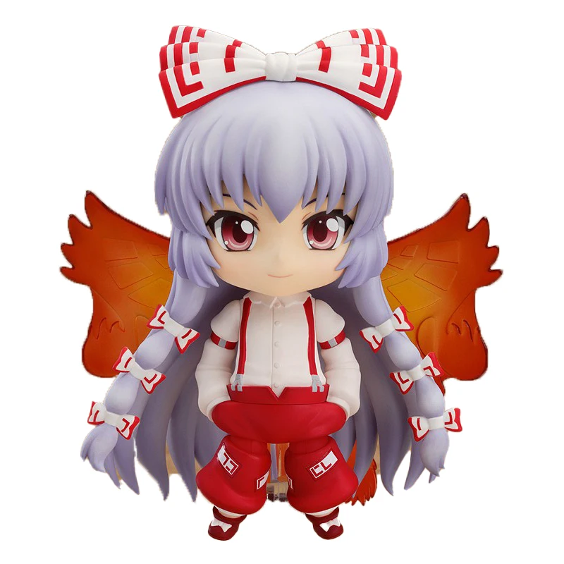 

In Stock Original Genuine GSC Good Smile NENDOROID 305 Fujiwara No Mokou Project Anime Portrait Model Toy Collection Doll Gift