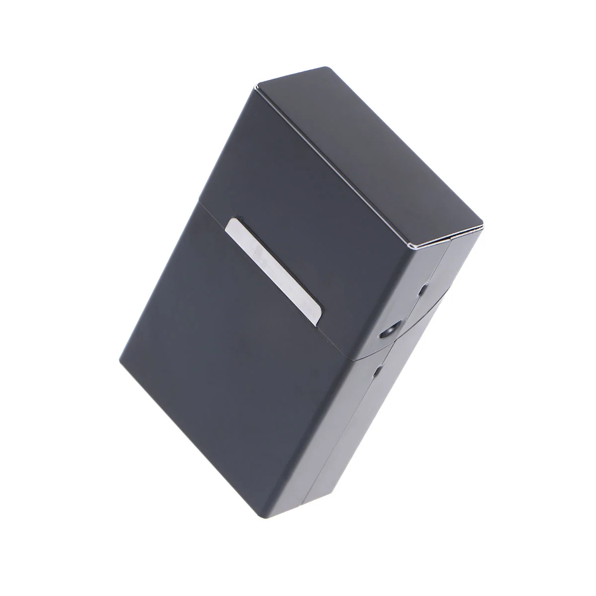 

1pc Case Ultrathin Aluminum Large Capacity Clamshell Magnetic Holder Box for Men