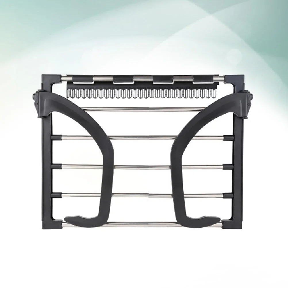 

Rack Drying Clothes Balcony Laundry Shoe Foldingtowel Stainless Steel Racks Airer Radiator Outdoor Clothing Storage Foldable