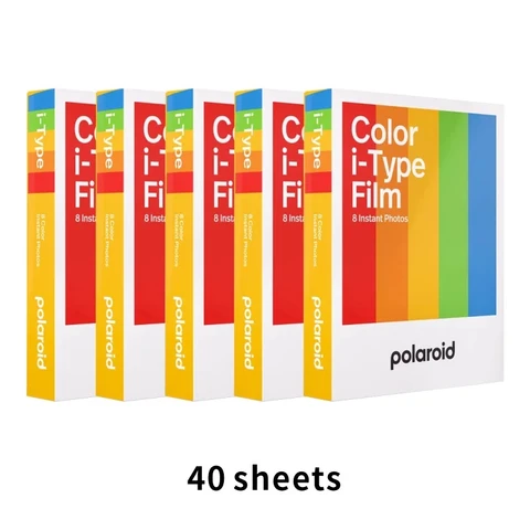 8-40 листов, новая Оригинальная Polaroid мгновенная I-образная пленка для полироидной камеры Onestep2VF/ Onestep Plus /Now Plus