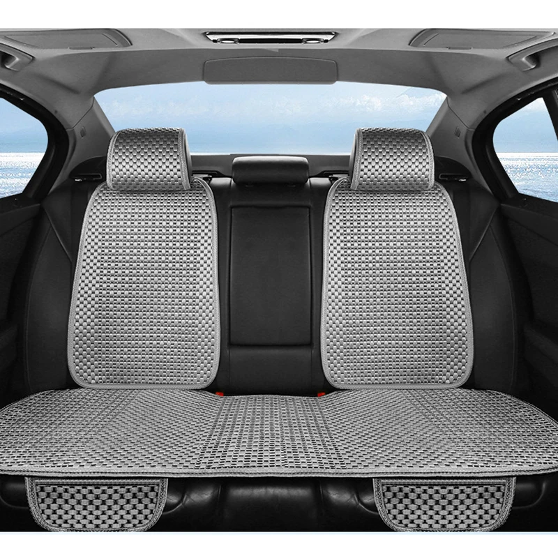 

Summer Ice Silk Car Seat Covers Non-slip and Wear-resistant Car Front Seat Cushion Mat Auto Seat Cover protector Backseat Pad