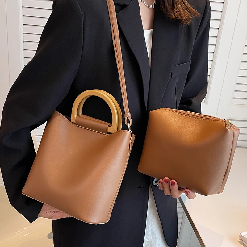 

Casual Women Pu Leather Handbags High Quality Ladies Shoulder Bag Fashion Female Crossbody Bags for Women Tote Messenger Bag New