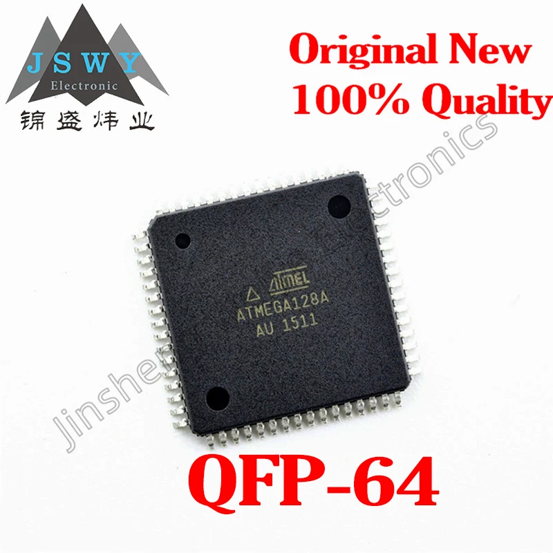 

5-10PCS ATMEGA128A-AU ATMEGA128A SMD TQFP-64 8-bit microcontroller chip 100% new original stock free shipping